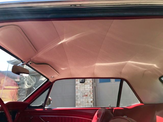 1964 White Ford Mustang