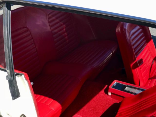 1964 White Ford Mustang