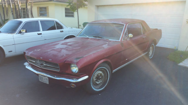 1964 Red Ford Mustang Coupe