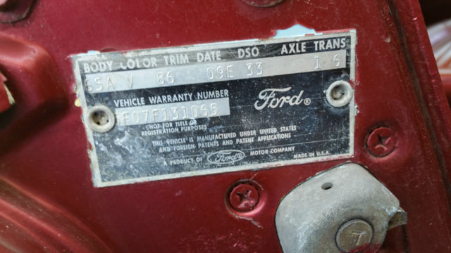 1964 Red Ford Mustang Coupe