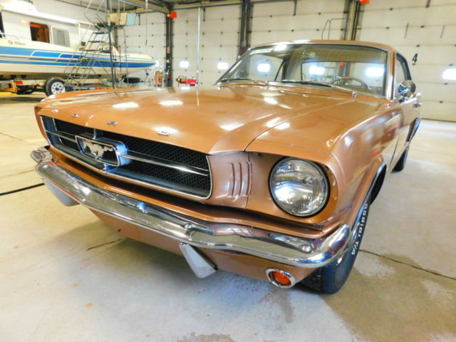 1965 Brown Ford Mustang Coupe