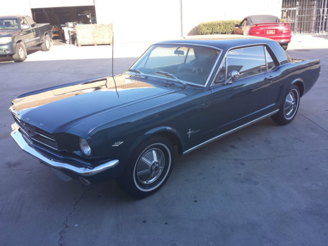 1964 Blue Ford Mustang Coupe