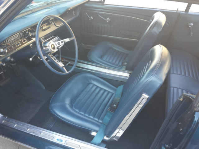 1964 Blue Ford Mustang Coupe