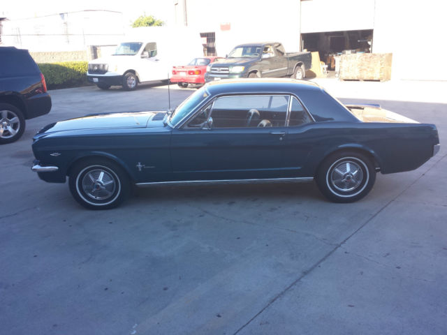 1964 Blue Ford Mustang Coupe