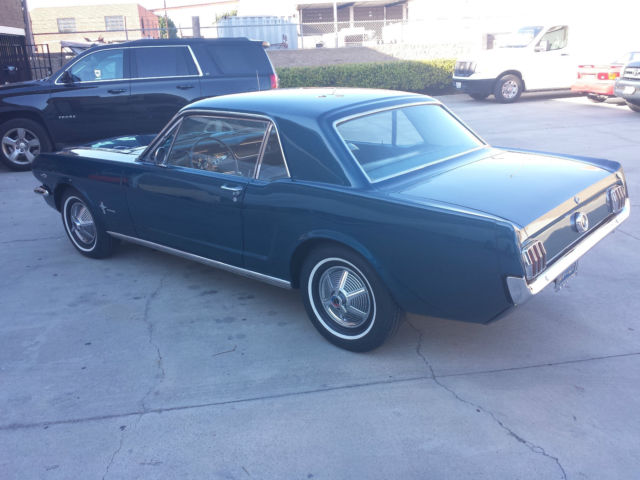 1964 Blue Ford Mustang Coupe