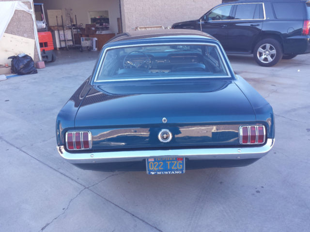 1964 Blue Ford Mustang Coupe