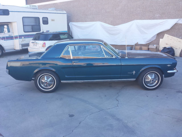 1964 Blue Ford Mustang Coupe