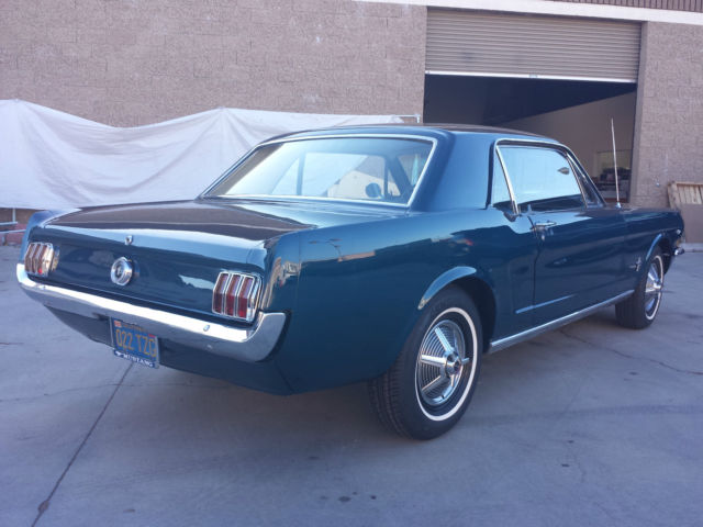 1964 Blue Ford Mustang Coupe