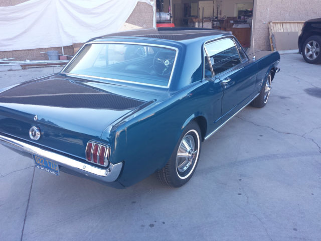 1964 Blue Ford Mustang Coupe
