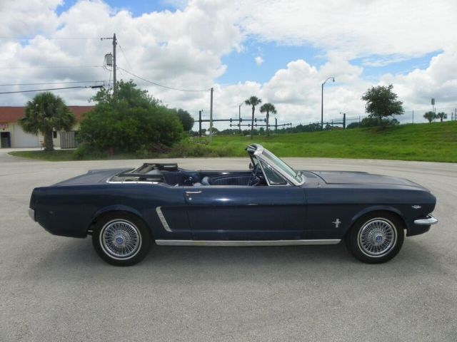 1964 BLUE Ford Mustang CONVERTIBE