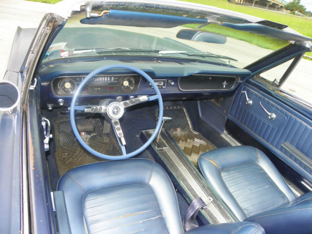 1964 BLUE Ford Mustang CONVERTIBE