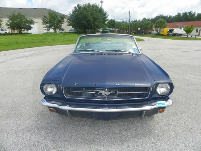 1964 BLUE Ford Mustang CONVERTIBE