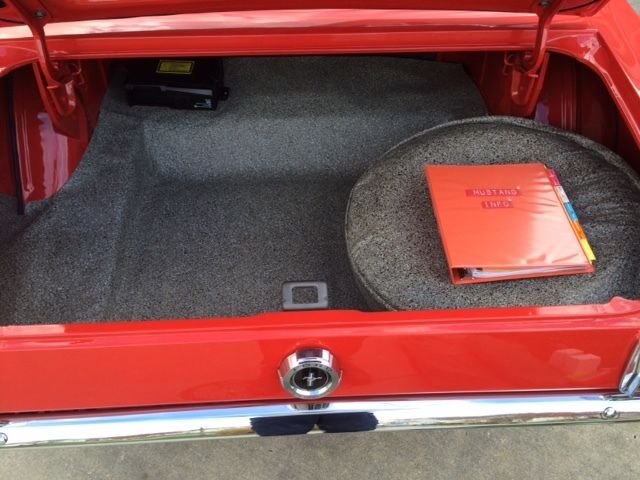 1964 Red Ford Mustang Coupe