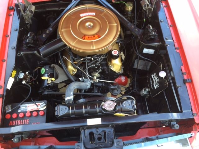 1964 Red Ford Mustang Coupe