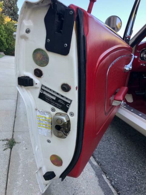 1965 White Ford Mustang Coupe