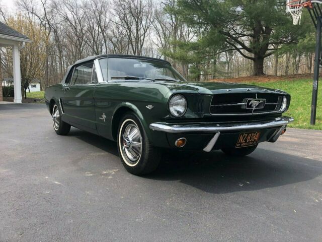 1964 Cascade Green Ford Mustang Convertible