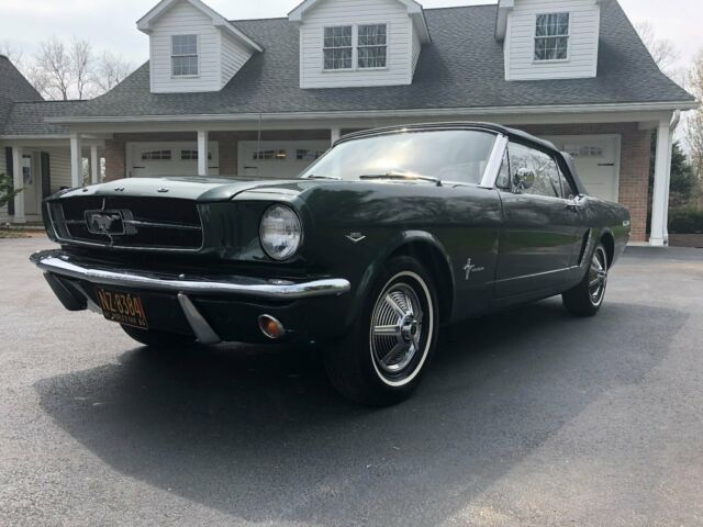 1964 Cascade Green Ford Mustang Convertible