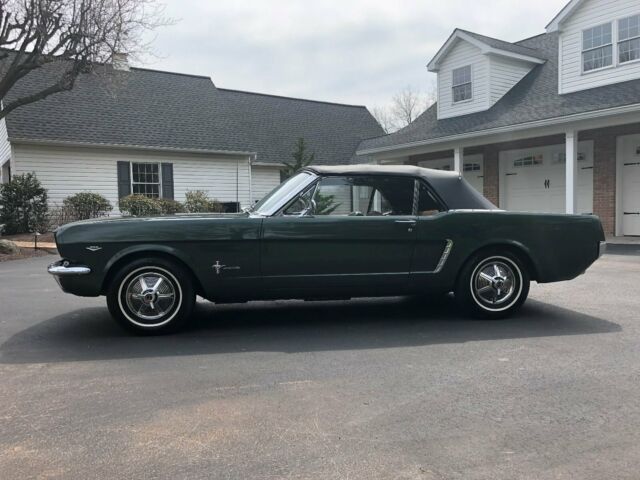 1964 Cascade Green Ford Mustang Convertible