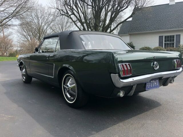 1964 Cascade Green Ford Mustang Convertible