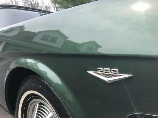 1964 Cascade Green Ford Mustang Convertible