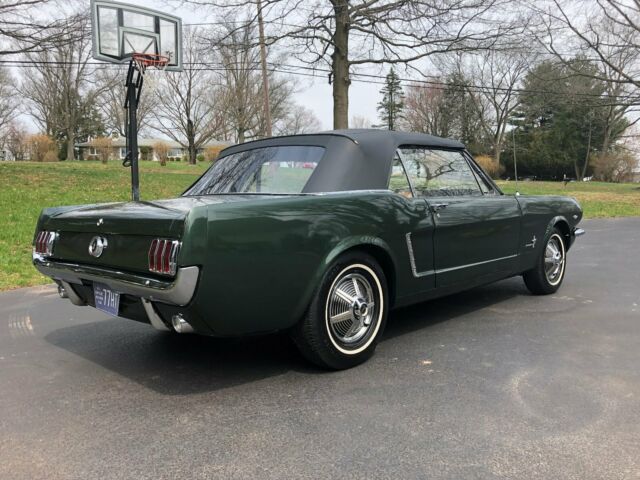 1964 Cascade Green Ford Mustang Convertible