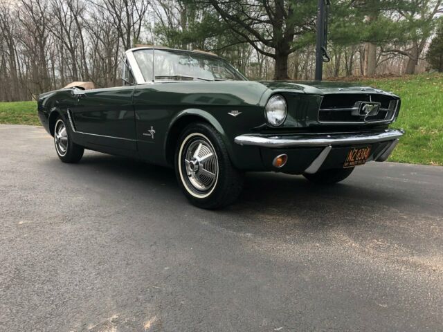 1964 Cascade Green Ford Mustang Convertible