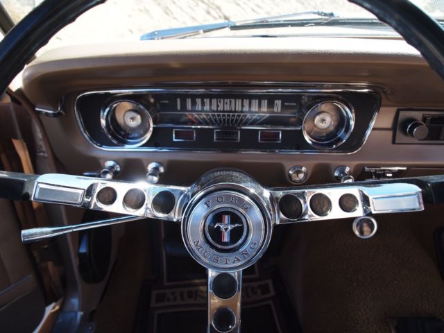 1965 Prairie Bronze Metallic Ford Mustang Convertible