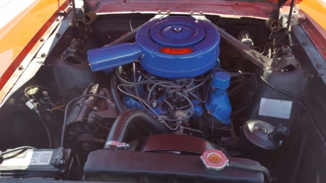 1964 Red Ford Mustang Convertible