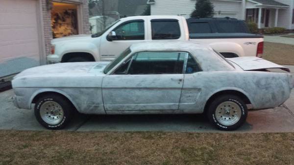 1965 Red Ford Mustang Coupe