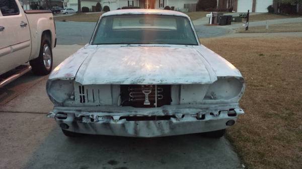 1965 Red Ford Mustang Coupe