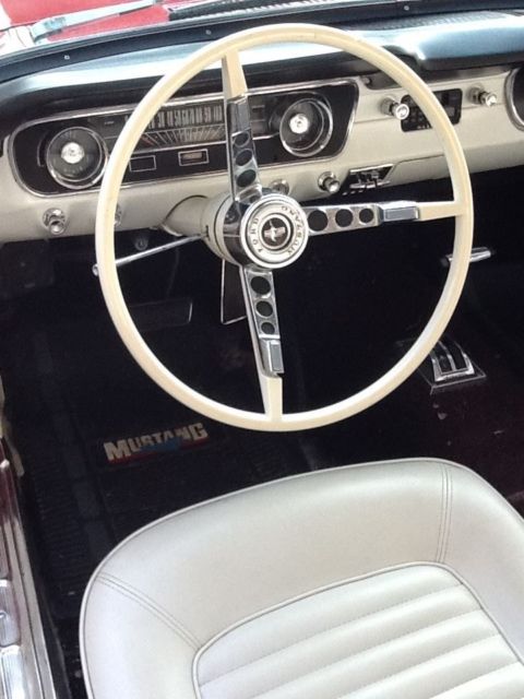 1965 Red Ford Mustang Coupe