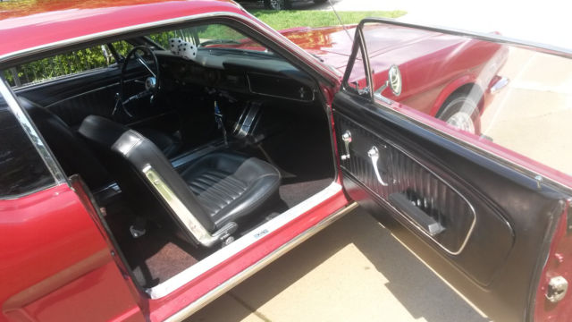 1965 Red Ford Mustang Coupe