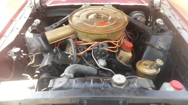 1965 Red Ford Mustang Coupe
