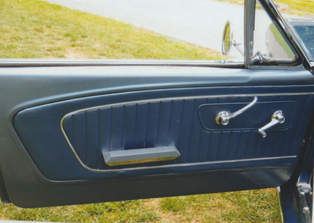 1964 Blue Ford Mustang Coupe