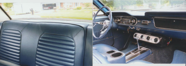 1964 Blue Ford Mustang Coupe