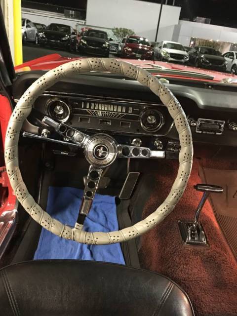 1965 Red Ford Mustang Coupe