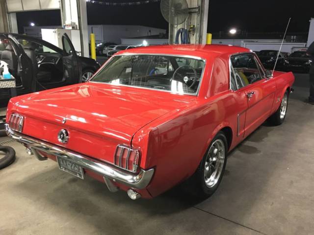 1965 Red Ford Mustang Coupe