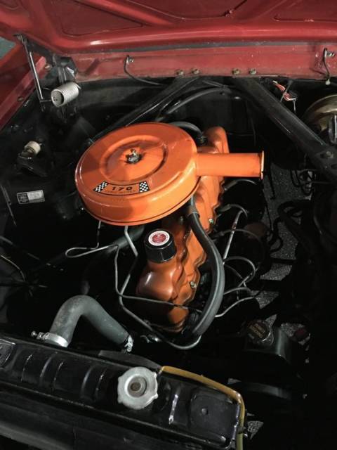 1965 Red Ford Mustang Coupe
