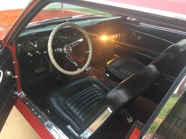 1965 Red Ford Mustang Coupe