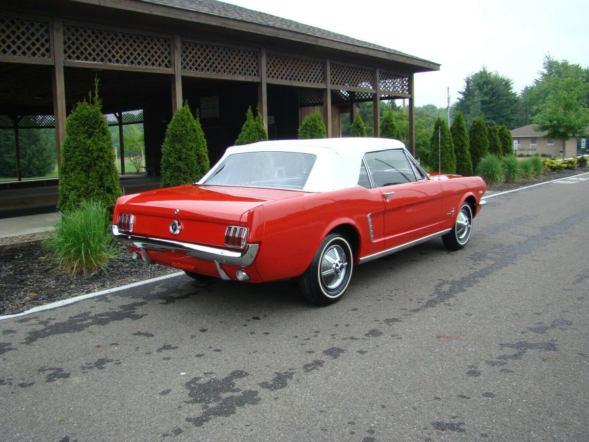 1964 Red/White Ford Mustang Convertible
