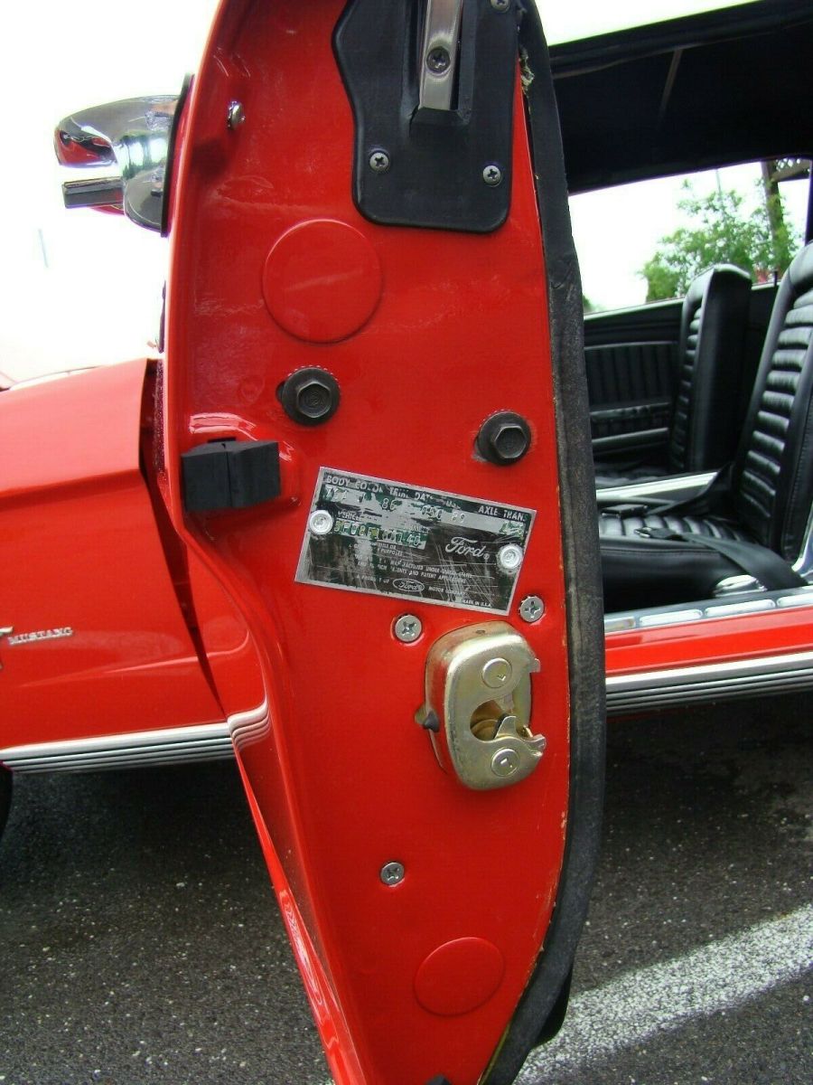 1964 Red/White Ford Mustang Convertible