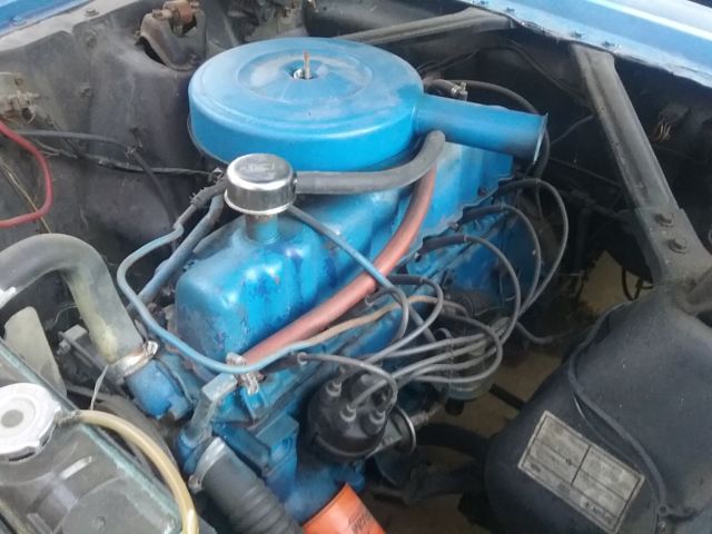 1964 Blue and White  Ford Mustang