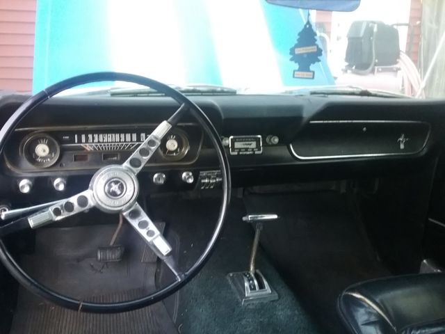 1964 Blue and White  Ford Mustang