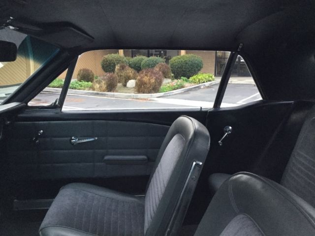 1965 White Ford Mustang Coupe