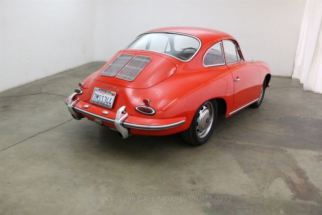 1964 Red Porsche 356