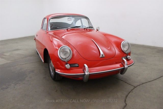 1964 Red Porsche 356