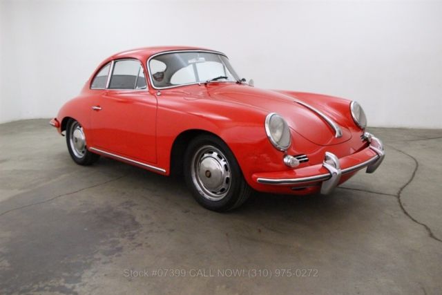 1964 Red Porsche 356