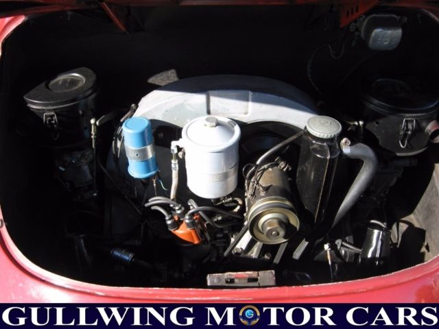 1964 Red Porsche 356 Coupe