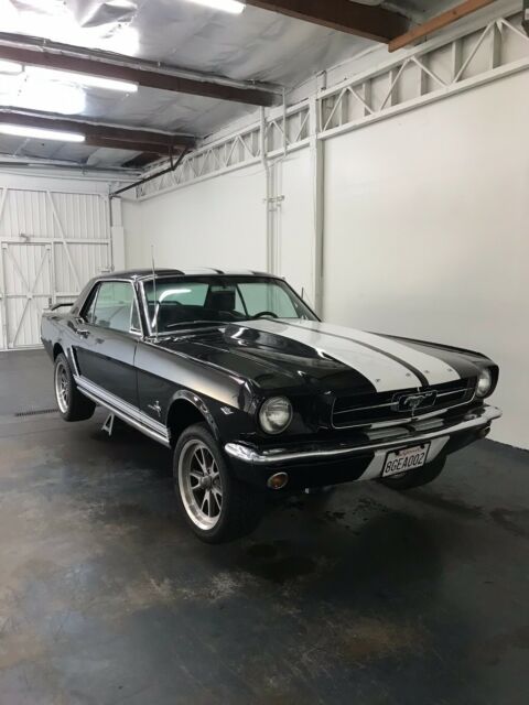 1965 Black Ford Mustang Coupe