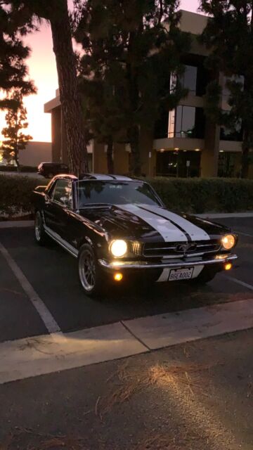 1965 Black Ford Mustang Coupe